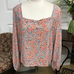 Shein Peasant Long Sleeve 1XL